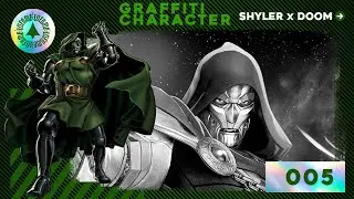 GRAFFITI Character 005 | DR DOOM