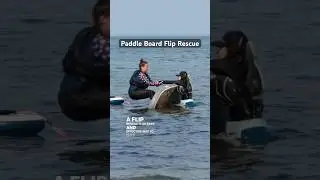 How to perform a paddle boarding flip rescue. ⬆️ More info and tips 
