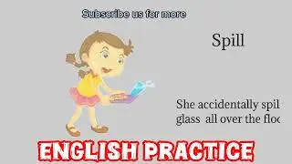ENGLISH Action verbs vocabulary | Learn Action verbs vocabulary In English with Sentence