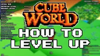 HOW TO LEVEL UP IN CUBE WORLD 2019