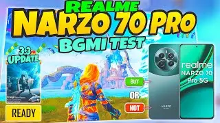 🔥Realme Narzo 70 Pro 5G ( Poseidon Mode 3.3 ) Test on Fps Meter