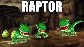 Conker's Bad Fur Day Multiplayer | Raptor| Dinosaurs VS. Cavemen