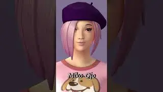 Townie Genetic - Miko Ojo || The Sims 4 