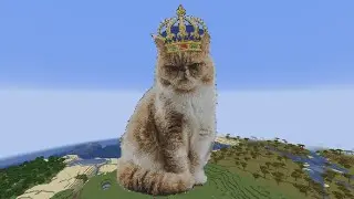 Cats meow in Minecraft