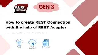 OIC Gen3 | REST Adapter | How to create REST Connection?