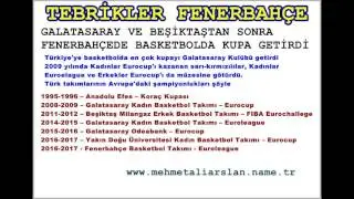 FENERBAHÇE BASKETBOLDA  AVRUPA ŞAMPİYONU  - KUPA SAYIMIZ 7