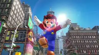 Mario in a big apple