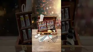 Wrap Up Christmas with Creative Presents #shorts #christmas #giftsforartists #artsupplies #art