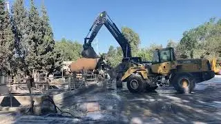 #hidromek Hidromek  230lc  ile Komatsu wa320 Loder Kulanan Ustalarımız Çamur Temizliği Yapıyor