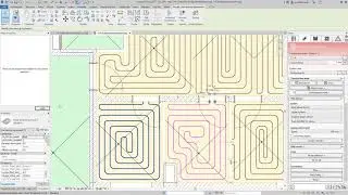 Underfloor heating in Revit