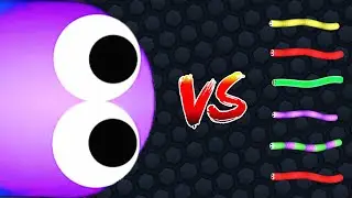 GIANT SNAKE!! Biggest Mistake Ever 😱 | Epic Slither.io Gameplay