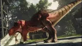Playing cod zombies but with dinosaurs 