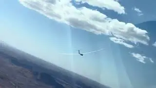 Gliding With The Champions over #namibia, Arcus M launching from Kiripotib #gliding #soaring