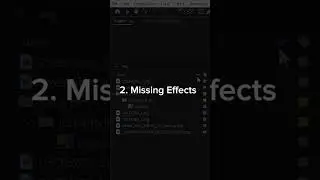 Magic Search in After Effects by Extension, Missing Effects & Missing Fonts