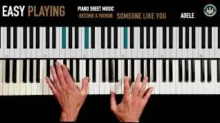 ✨ Someone Like You  - accompaniment   @adele  🎹 intermediate🧉
