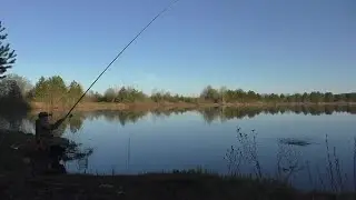 ПОПЛАВОК НА ЧЕРНОМ ОЗЕРЕ. РЫБАЛКА В МАЕ
