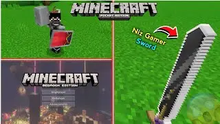 Best Client For Mcpe 1.19+ || Niz Gamer Sword For Mcpe || MCPE Gamer