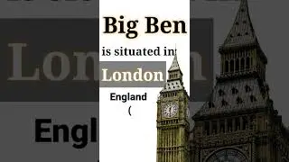 big ben clock | big ben London