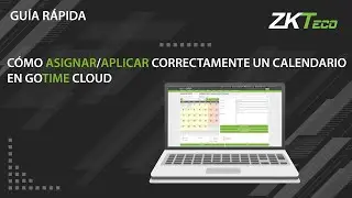 Cómo asignar/aplicar correctamente un calendario en GoTime Cloud | Guía rápida
