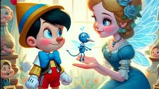 Pinocchio's Whimsical Odyssey l  A Tale of Transformation and Family Bonds