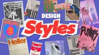 30 Graphic Design Styles in 15 Minutes