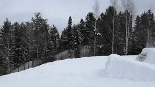BackFlip on snowboard