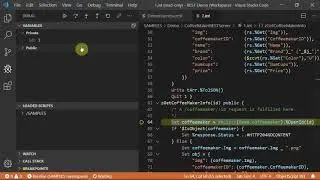 VS Code: Debugging REST requests using Serenji