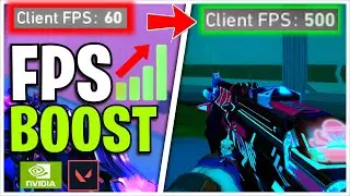 BOOST FPS On ANY PC & INCREASE PERFORMANCE | VALORANT OPTIMIZATION