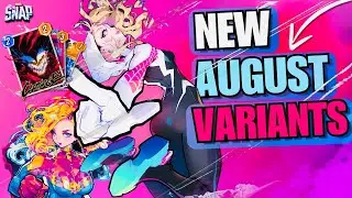 UPCOMING Marvel Snap Variants | AUGUST 2024
