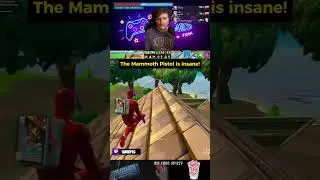 The Mammoth Pistol is Insane! #gaming  #fortnite  #reload  #mammothpistol #shorts