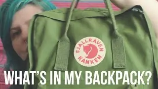 O que tem na minha mochila? Fjällräven Kånken | #VEDA 06