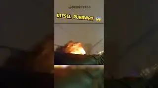 Locomotive on FIRE 😱😱