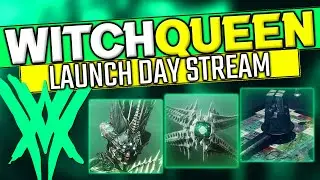 Destiny 2 🔴 Witch Queen Launch Day | Campaign & Power Leveling | PC Gameplay