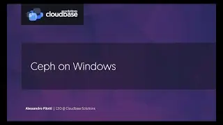 Ceph Month 2021: Ceph On Windows