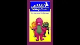 Barney & Friends: The Complete Third Season 1995 VHS (Tape 2) (FAKE)