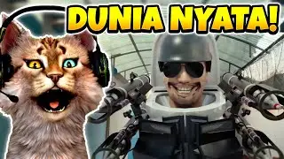 GAWAT !! SKIBIDI TOILET MASUK KE DUNIA NYATA & DI DEPAN RUMAH KALIAN !! 🙀 - Skibidi Toilet Indonesia