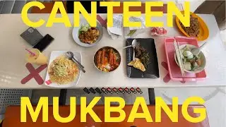 Canteen MUKBANG on our last day of school - nyjc