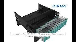 FM12M3 high density Simple Design FIber Optic patch panel