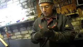 Поварка-зачистка левого порога
