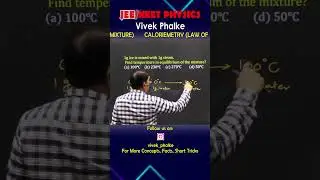 1g ice is mixed with 1g steam Find temperature in equilibrium of the mixture?  Vivek Phalke PHYSICS