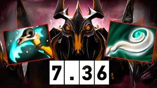 Shadow Fiend 33Kills Instant Delete Hex + Eul Combo in 7.36c Patch