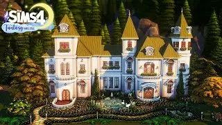 Glimmerbrook Mansion | Sims 4 Speed Build | Fantasy Save File