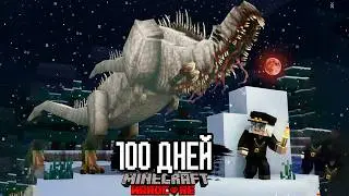 DON'T PLAY THIS ON NEW YEAR'S EVE... 100 Days of Winter Terror in Minecraft Hardcore