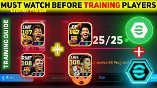 Easy way to train a player to max rating efootball 2024| How to boost your player
