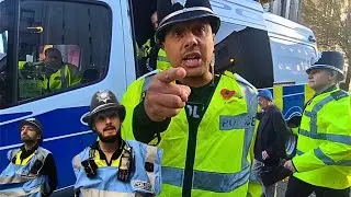 POLICE ARREST ELDERLY MAN FOR USING HIS FREEDOM OF EXPRESSION (ARTICLE 10)