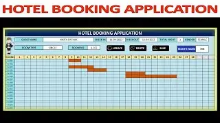 Hotel Booking Software | Excel Hotel Booking Application | Excel Software For Hotel Booking