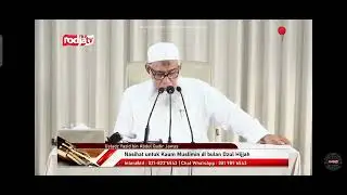 Wajib untuk mengikuti pemerintah dalam menentukan 1 Dzulhijah oleh Ustd Yazid bin Abdul Qodir Jawaz