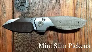 Mini Slim Pickens Micarta Variant by Alliance Designs!