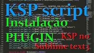 KSP script - Intalando plugin do Kontakt no Sublime text3