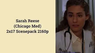 Sarah Reese Scenepack // 2x17